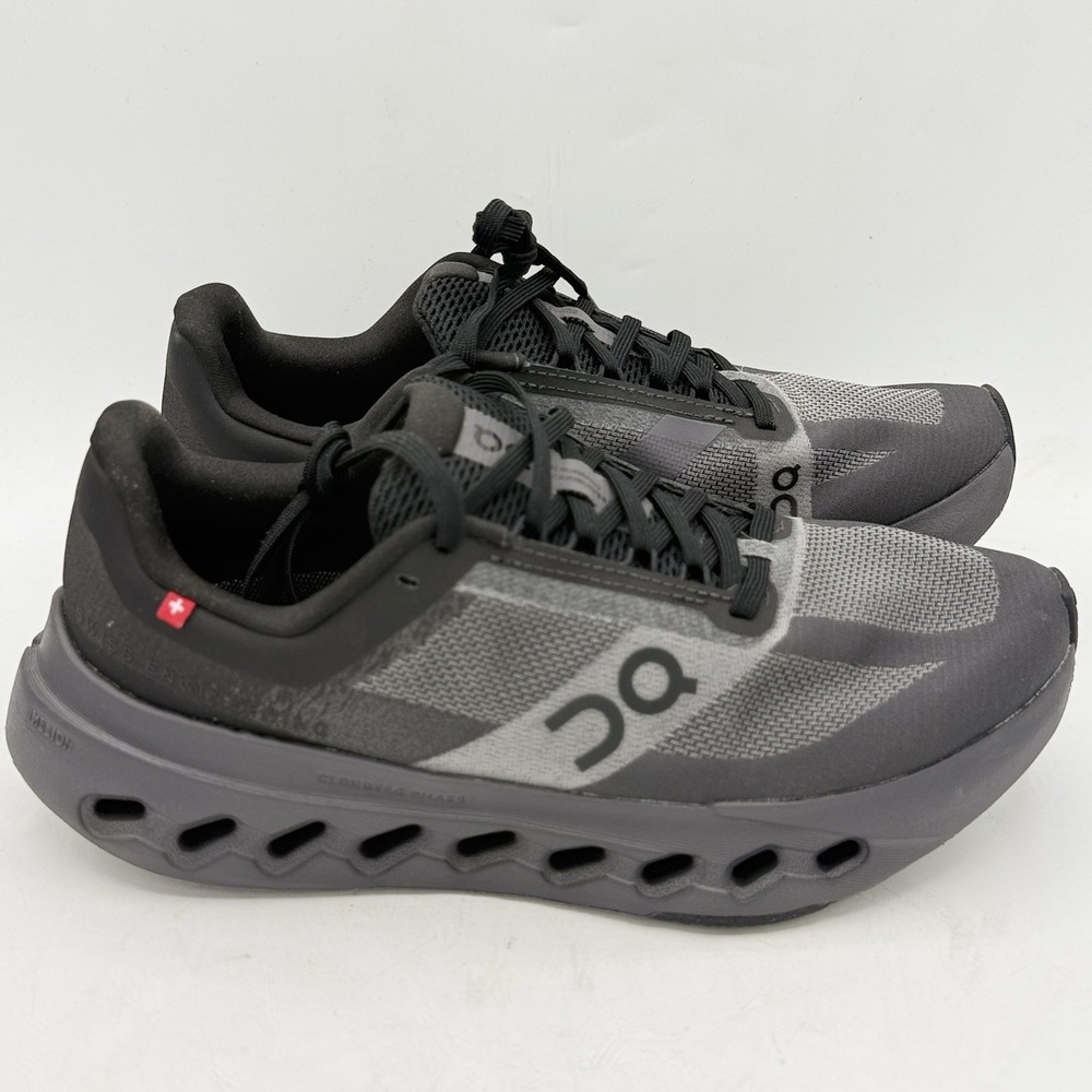 On Cloudsurfer Next Black Eclipse Women's Size 7 CloudTec Phase Shoes